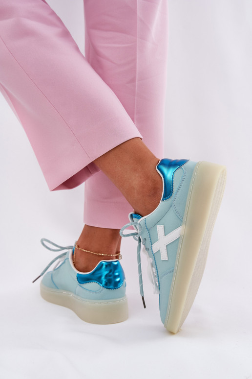 Niedrig Turnschuhe Feminin mit Leopardenfellmuster Mintfarbe Zelevelis Niedrig Turnschuhe Feminin mit Leopardenfellmuster Mintfarbe Zelevelis