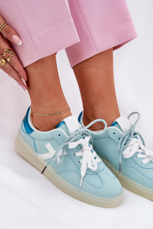 Niedrig Turnschuhe Feminin mit Leopardenfellmuster Mintfarbe Zelevelis Niedrig Turnschuhe Feminin mit Leopardenfellmuster Mintfarbe Zelevelis