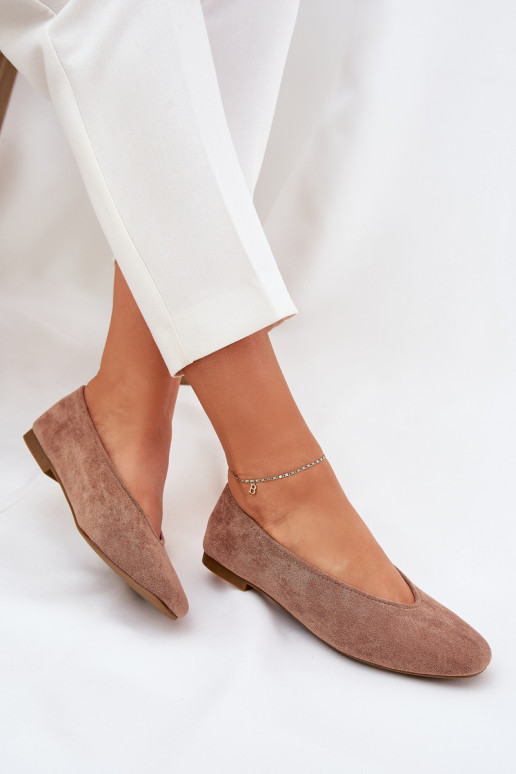 Klassisches Stilvollll Ballerinas Z aus Öko-INildlederu Khaki-Farbe Osallin Klassisches Stilvollll Ballerinas Z aus Öko-INildlederu Khaki-Farbe Osallin