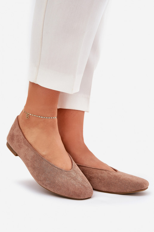 Klassisches Stilvollll Ballerinas Z aus Öko-INildlederu Khaki-Farbe Osallin Klassisches Stilvollll Ballerinas Z aus Öko-INildlederu Khaki-Farbe Osallin