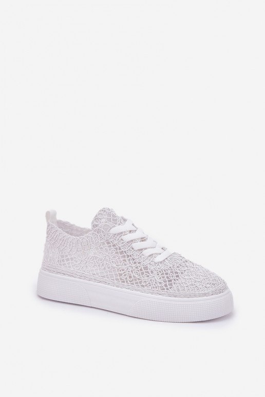 mit durchbrochenen Elementen Turnschuhe Feminin mit einer Plattform Zueiße Farbe Aranelith mit durchbrochenen Elementen Turnschuhe Feminin mit einer Plattform Zueiße Farbe Aranelith