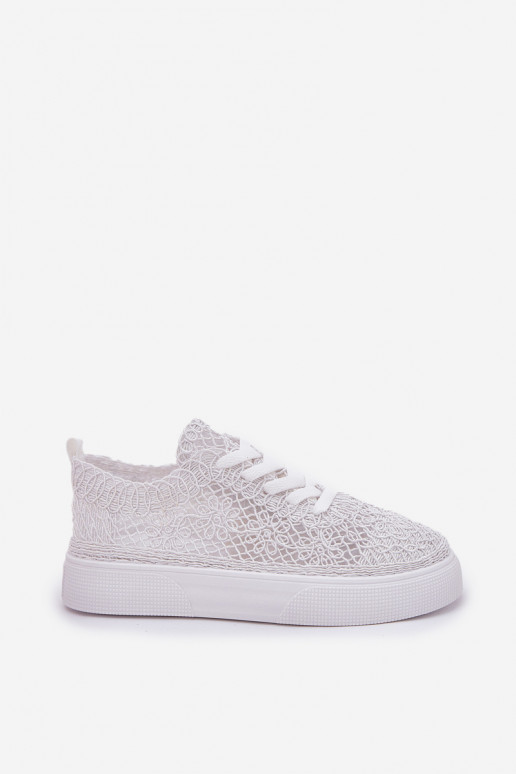 mit durchbrochenen Elementen Turnschuhe Feminin mit einer Plattform Zueiße Farbe Aranelith mit durchbrochenen Elementen Turnschuhe Feminin mit einer Plattform Zueiße Farbe Aranelith
