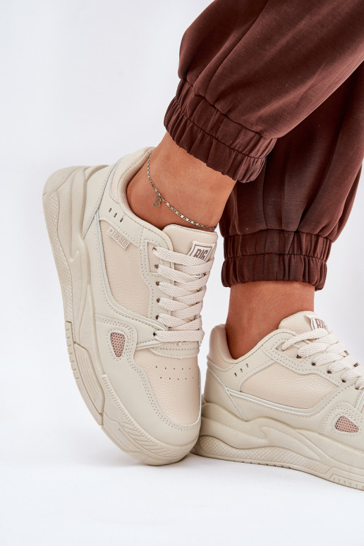 Feminin Sneakers Stilvollllschuhe Big Star NN274668 Beige