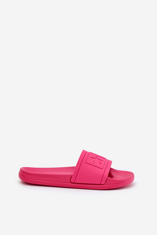 Damenhausschuhe Big Star NN274A668 pinke Farbe