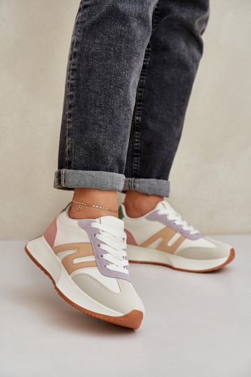 Sportliche Schuhe für Damen mit Plattform in verschiedenen Farben Emidi 2