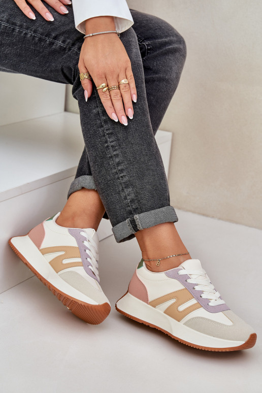 Turnschuhe Feminin mit einer Plattform Verschiedene Farben Emidi Turnschuhe Feminin mit einer Plattform Verschiedene Farben Emidi