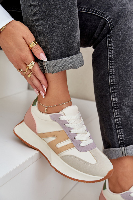 Turnschuhe Feminin mit einer Plattform Verschiedene Farben Emidi Turnschuhe Feminin mit einer Plattform Verschiedene Farben Emidi