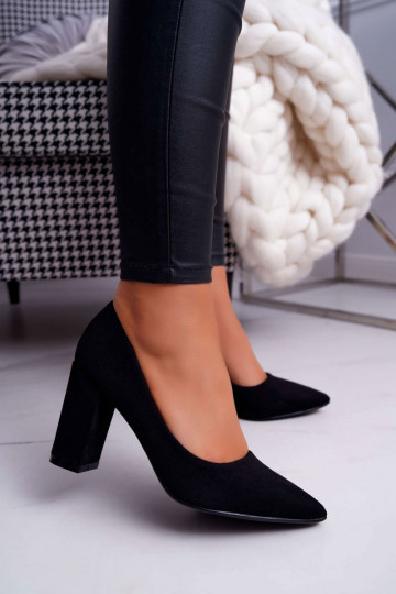 Wildleder-Pumps in...