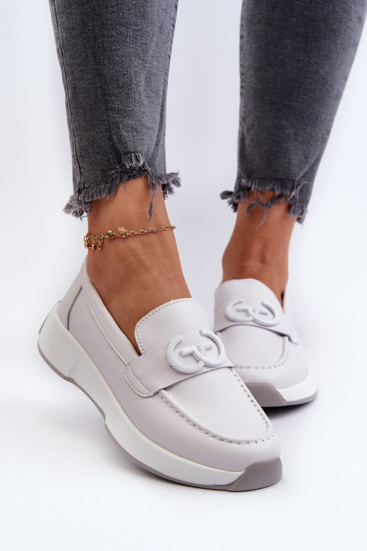 S.Barski Damen Mokassins mit erhöhtem... S.Barski Damen Mokassins mit erhöhtem...