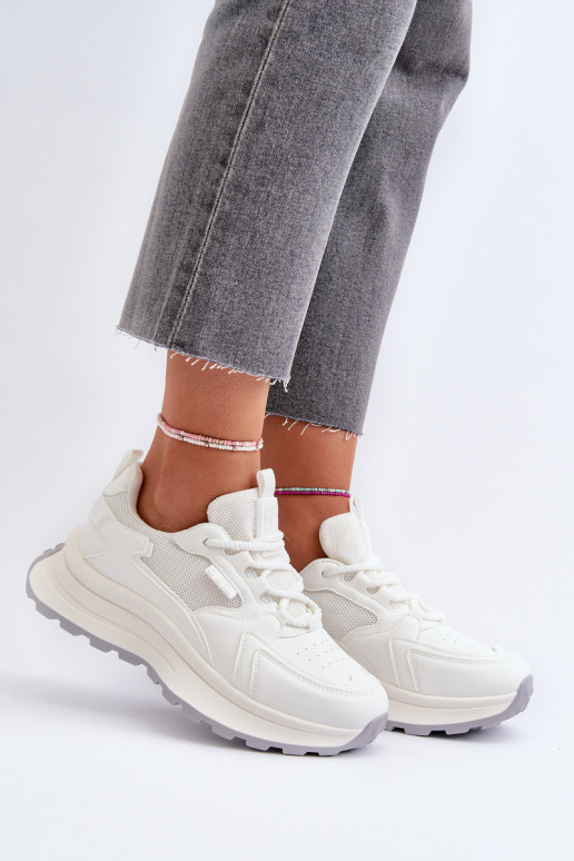 Sneakers Stilvollllschuhe Feminin HI-POLY SYSTEM Big Star NN274A107 Zueiße Farbe Sneakers Stilvollllschuhe Feminin HI-POLY SYSTEM Big Star NN274A107 Zueiße Farbe