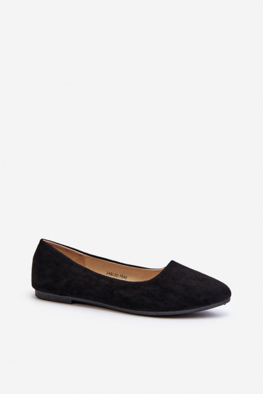 Ballerinas aus INildleder Feminin schZuarze Farbe Kommia Ballerinas aus INildleder Feminin schZuarze Farbe Kommia